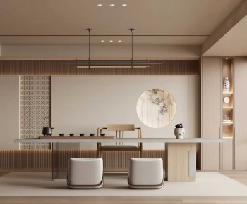 New Chinese Style Tea House-ID:953340538