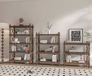 Retro Style Bookshelf-ID:879616021