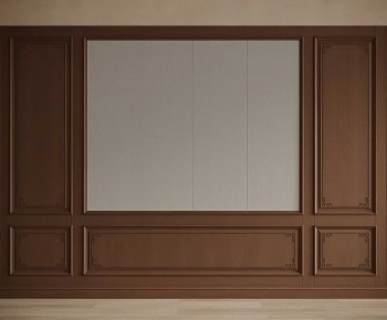 New Chinese Style TV Wall-ID:330132968