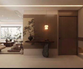 New Chinese Style Hallway-ID:526459232