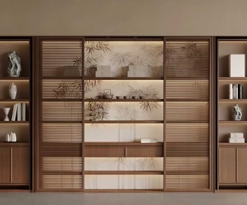 New Chinese Style Bookcase-ID:699071887