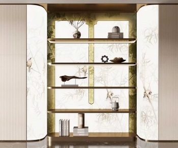 New Chinese Style Decorative Cabinet-ID:660744915