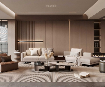 Modern A Living Room-ID:785181052