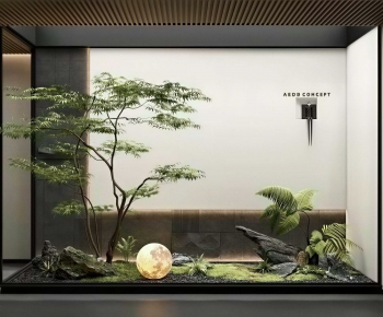 New Chinese Style Plant Landscaping-ID:209306005