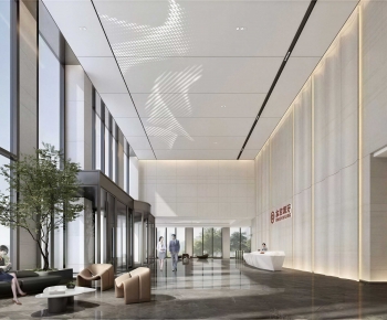 Modern Office Reception Desk-ID:892426018