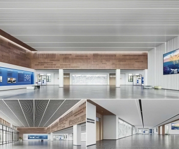 Modern Exhibition Hall-ID:944340258