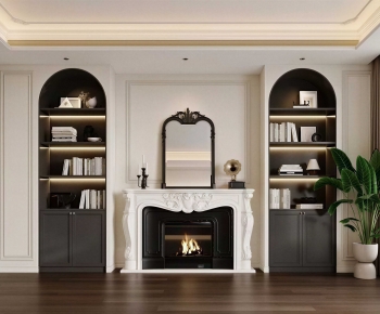 French Style A Living Room-ID:702039007