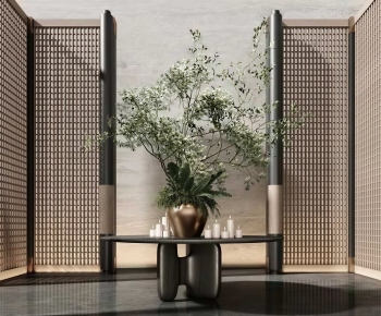 New Chinese Style Console-ID:479863889