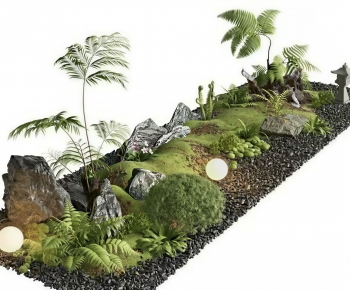 New Chinese Style Plant Landscaping-ID:801088091