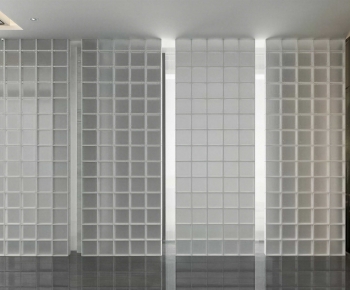 Modern Glass Screen Partition-ID:683936123