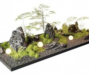 New Chinese Style Plant Landscaping-ID:228822955