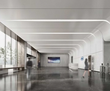 Modern Office Reception Desk-ID:197261103