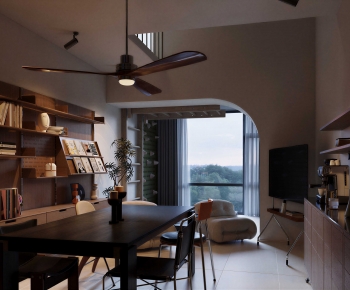 Modern A Living Room-ID:225830197