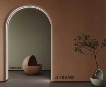 Wabi-sabi Style Wall/floor/ceiling-ID:602171909