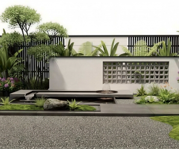 New Chinese Style Courtyard/landscape-ID:622298966