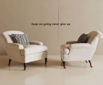 American Style Single Sofa-ID:283763894