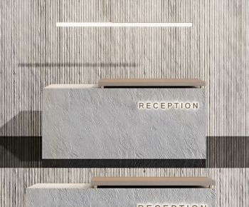 Modern Reception Desk-ID:803107988