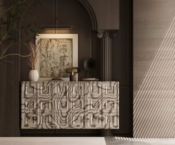 Modern Entrance Cabinet-ID:662766936