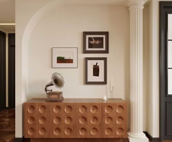 Modern Entrance Cabinet-ID:735869881