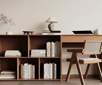 Modern Computer Desk And Chair-ID:234785081