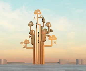 Modern Sculpture Sketch-ID:837439064