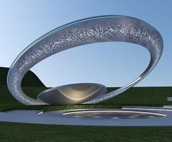 Modern Sculpture Sketch-ID:411483058