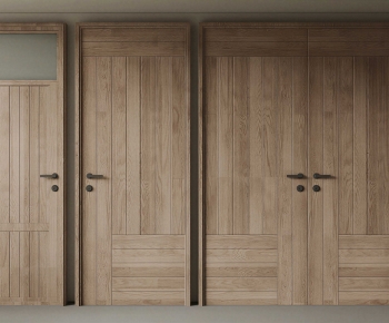 Wabi-sabi Style Single Door-ID:416543962