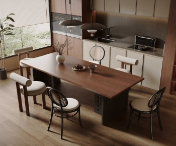 Modern Dining Table And Chairs-ID:945280088