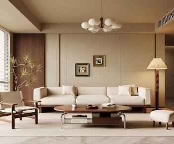 Modern A Living Room-ID:836601979