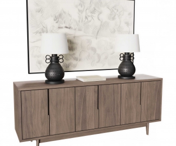 Wabi-sabi Style Side Cabinet-ID:945753104