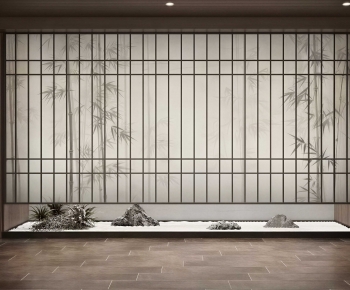 New Chinese Style Plant Landscaping-ID:917773019