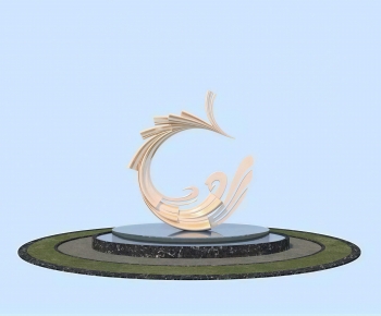 Modern Sculpture Sketch-ID:699382079