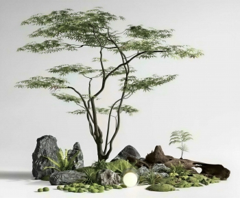 New Chinese Style Plant Landscaping-ID:560548079