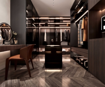 Modern Clothes Storage Area-ID:480000029