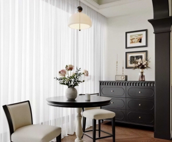 French Style Leisure Table And Chair-ID:888294945