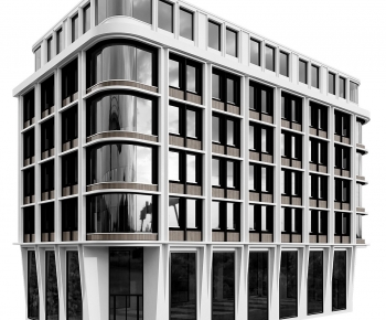 Modern Appearance Of Commercial Building-ID:163191084