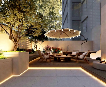 Modern Courtyard/landscape-ID:572841881