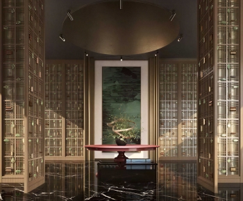 New Chinese Style Lobby Hall-ID:503099921