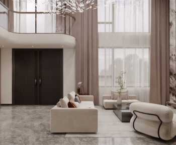 Modern A Living Room-ID:466707948