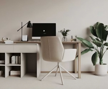 Modern Computer Desk And Chair-ID:150072102