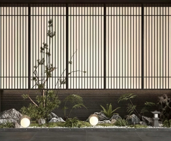 New Chinese Style Plant Landscaping-ID:229222063