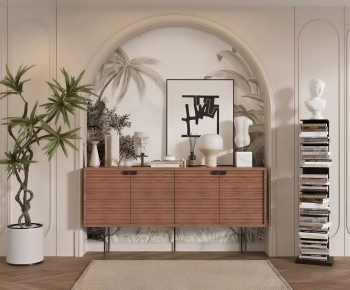 Modern Entrance Cabinet-ID:478132019