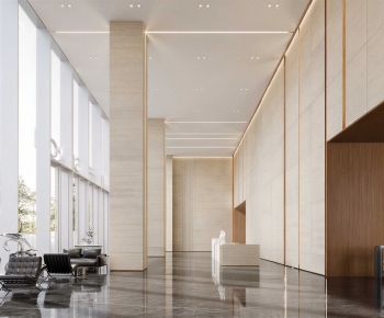 Modern Office Reception Desk-ID:563858998