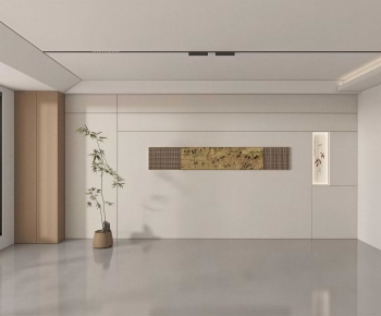 New Chinese Style TV Wall-ID:234040023