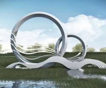 Modern Sculpture Sketch-ID:713392022