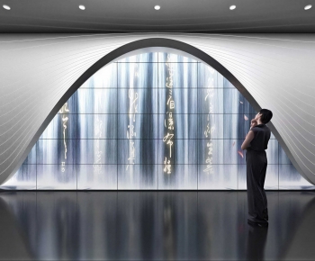 Modern Exhibition Hall-ID:232280971