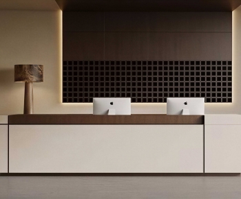 Modern Reception Desk-ID:541992908