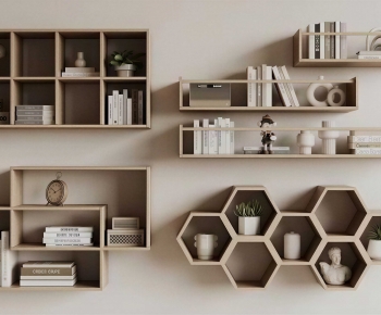 Nordic Style Bookshelf-ID:895808947