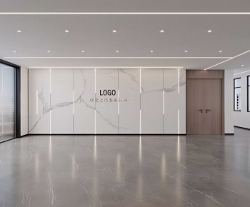 Modern Office Reception Desk-ID:854110762