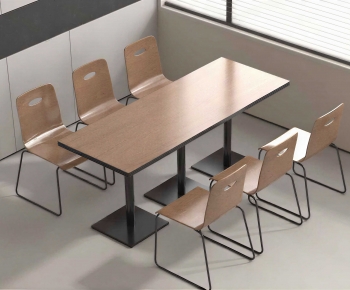 Modern Dining Table And Chairs-ID:592518097